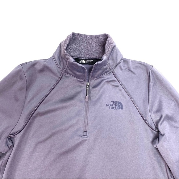 THE North Face Canyonlands 1/4 zip Fleece Pullover In Purple - Picture 4 of 7